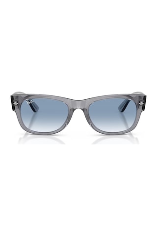 Ray-ban Rb 0832s 68463f 52 Mega Wayfarer Unisex Kare Gri Kemik Güneş Gözlüğü Gri