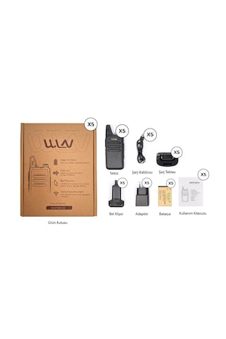 Wln PMR-446 El Telsizi 5'li