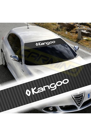 Renault Kangoo Karbon Ön Cam Oto Sticker