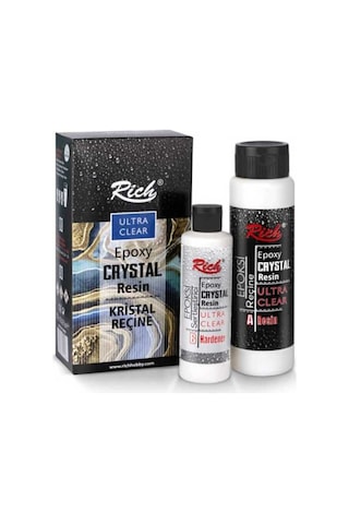 Crystal Resin Transparan 750cc Şeffaf Kristal Reçine