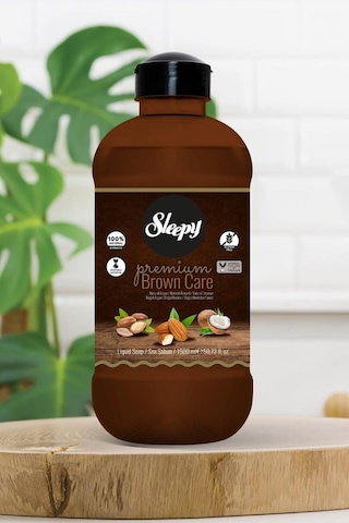 Sleepy Premium Brown Care Sıvı Sabun 1500 Ml