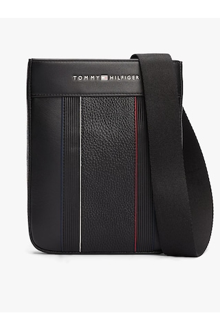 Tommy Hılfıger Erkek Postacı Çantası Am0am13112-bds Siyah