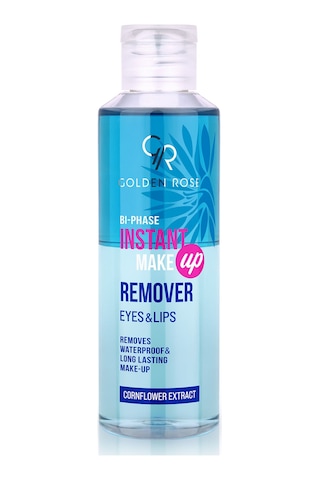Golden Rose Bi-phase Instant Make-up Remover - Çift Fazlı Göz Ve Dudak Makyaj Temizleyici 170 Ml