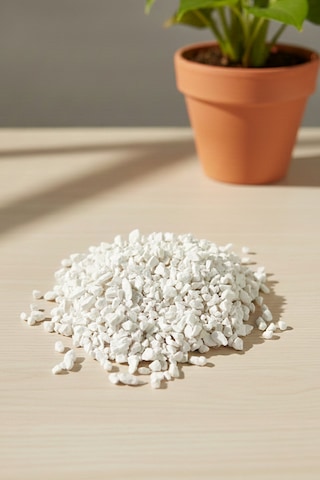 10 Kg Beyaz Çakıl Taşı Vazo Saksı Bahçe Taşı, Doğal & Dekoratif