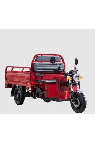 Volta VT5 2025 Elektrikli Üç Tekerlekli Motosiklet Kırmızı
