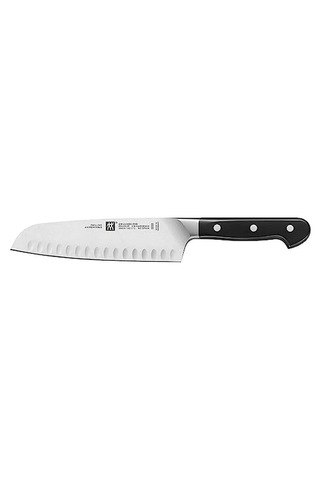 Oluklu Santoku Bıçağı Çok Renkli