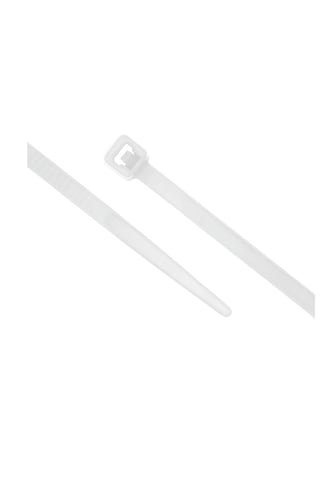 Beyaz Plastik Kablo Bağı Plastik Kelepçe 4,8mmx45cm 100 Adet