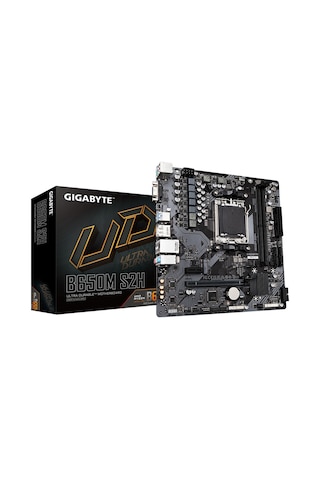 Gigabyte B650M S2H AMD B650 6400 MHz (OC) DDR5 Soket AM5 mATX Anakart