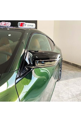 Bmw G20 3 Serisi Batman Yarasa Piano Black Abs Plastik Ayna Kapağı
