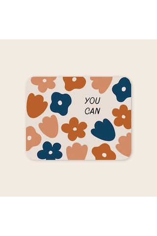 Tabloe You Can Yazılı Desenli Mouse Pad - 23x19 Cm - Kaydırmaz Tabanlı Kaliteli Mousepad Çok Renkli Tabloe You Can Yazılı Desenli Mouse Pad - 23x19 Cm - Kaydırmaz Tabanlı Kaliteli Mousepad Çok Renkli