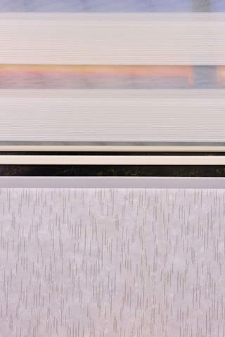 Krem Hun Micro Plise Etek Dilimsiz Zebra Stor Güneşlik Perde