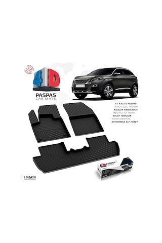Peugeot 3008 Gt-line 4d Havuzlu Paspas 2016-2023