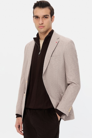 D's Damat Ds Damat Regular Fit Bej Armürlü Kumaş Ceket 5hc04ım09488m Bej