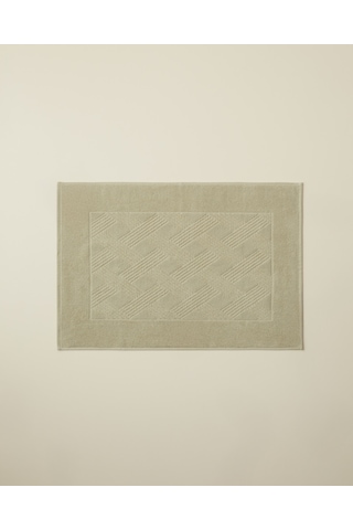 English Home Chic Diamond Pamuk Ayak Havlusu 50x70 Cm Açık Yeşil Açık Yeşil