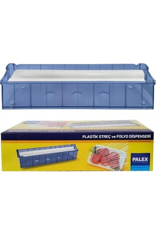 Palex Kırılmaz Streç ve Alüminyum Folyo Dispenseri Kayar Bıçaklı