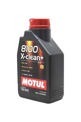 Motul 8100 X-Clean+ C3 5W-30 Motor Yağı 2 x 1 L