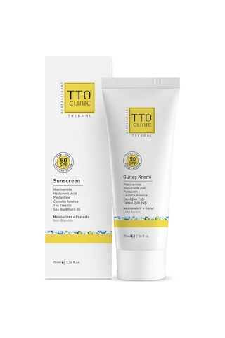 Tto Clinic Leke Karşıtı Koruyucu Güneş Kremi SPF50 70 ML