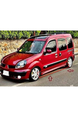 Renault Kango 1 - 2 Marşpiyel - Boyasız Fiberglass 1998 - 2006