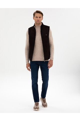 Pierre Cardin Erkek Kahverengi Deri Mont-kaban 50318039-400 Kahverengi