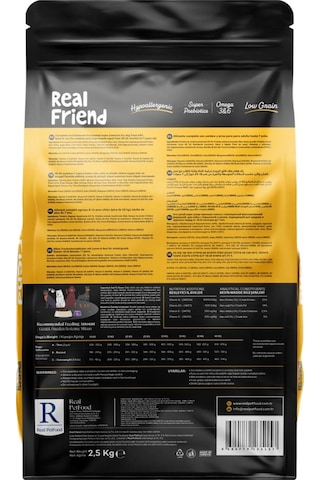 Real Friend Joint Care Hypoallergenic Dog Lamb&rice 25/14 Köpek Maması 2,5 Kg