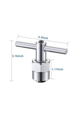 Duş Musluk Valfı Çekirdek Temizleme Aracı 1200, 1222 Ve 1225 İçin Onarım Ve Değiştirme İçin Çektirme Temizleme Aracı