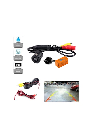 Audiomax Geri Görüş Kamerası hd Mesafe Çizgili 6 Mt Kablo