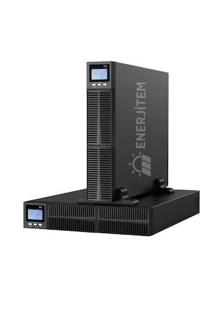 Enerjitem 2 Kva 4x7ah Rack Mount 6/14dk Onlıne Ups