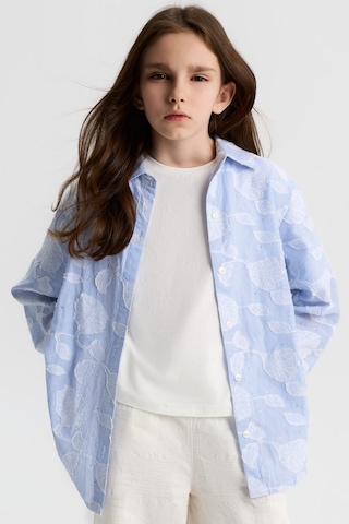 Xo Kids Kız Çocuk Gömlek 8-14 Yaş 31319 Mavi