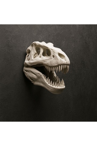 T-rex Kafası Duvar Dekoru