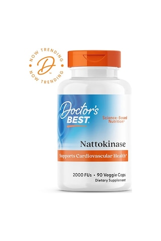 Nattokinase, 2,000 Fus, 90 Veggie Caps Supports Cardiovascular Health