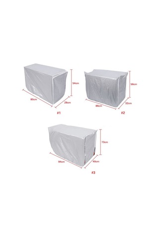 Xiyyadms Dış Mekan Klima Minderi 3p - Yağmur, Su Ve Güneş Korumalı Peva Malzeme