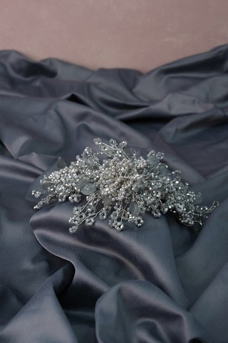 FdayAksesuar Gelin Saç Aksesuarı Azra Inci Boncuklu Gelin Kına Tacı Saç Aksesuarı FRDY31661