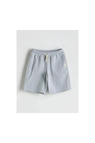 LC Waikiki Lcw Kids Gri Beli Lastikli Erkek Çocuk Şort Grey
