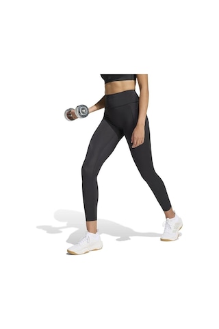 Adidas Kadın Siyah Tayt Opt Pl 7/8 L Jz1271 SiYAH