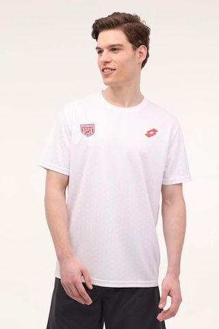 Lotto M-ally Tee 4fx 101930084 Erkek Tişört Beyaz S-xxl 001