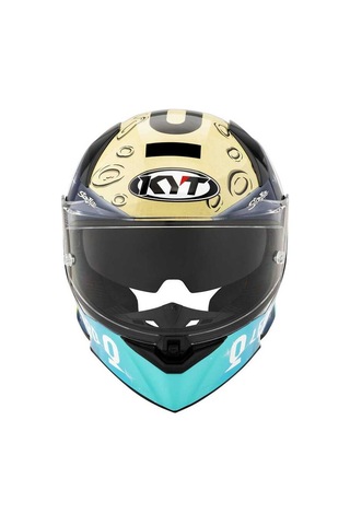 Kyt R2r Max Foggıa Mugello 2022 Edıtıon Kapalı Kask Beyaz - Bej - Lacivert