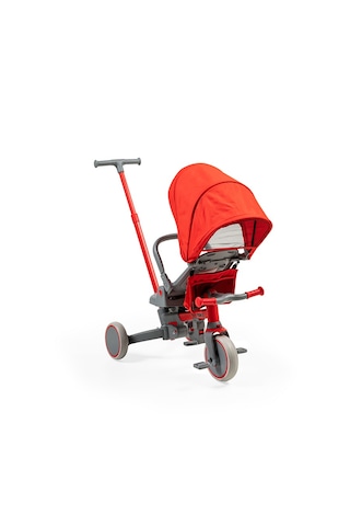 Baby2go Go Bike Üç Tekerli Katlanabilir Bisiklet Kırmızı