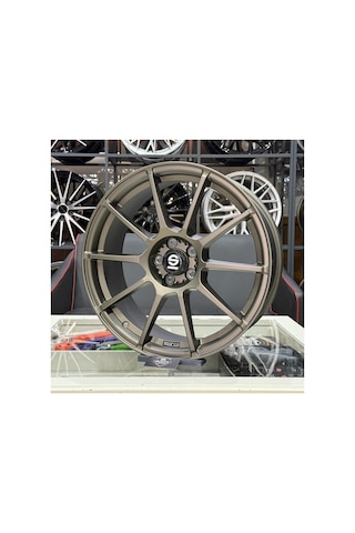 18 İnç 5x112 Sparco Assetto Gara Matt Bronz Vw Audi Skoda Seat Jant Modeli 4adet