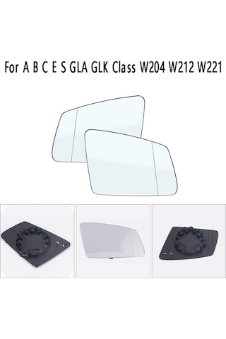 Novahub Yan W212 W204 Sol Sağ Mercedes-benz Len Için Dikiz Cam Aynası + İs
