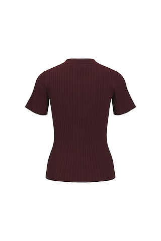 Jack & Jones Kadin Polo Triko - Hadley - 12280289 Cabernet