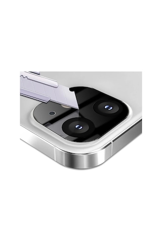 İphone 12 Mini 3d Full Kaplama Tempered Cam Kamera Koruyucu- 5775