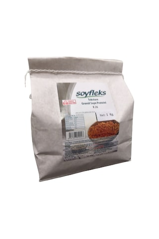 Soyfleks Soya Kuşbaşı Küp Koyu Renk 1 KG