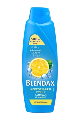 Blendax Kepekli Saçlar İçin Limon Özlü Şampuan 500 Ml 4 Lü Dökülen