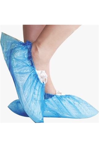 Galoş 500 Adet Mavi Tek Kullanımlık Hijyenik Ayak Koruyucu Pratik Çözüm