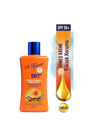 Eda Taşpınar Yüksek Korumalı Güneş Kremi SPF50+ (200ml) - Lavanta Body Milk 400ml