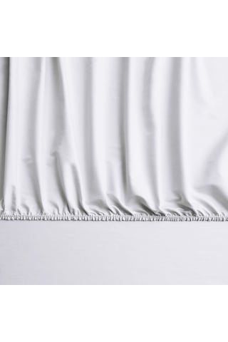 Linens Mix&Match Saten King Lastikli Çarşaf Ekru