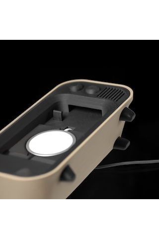 Retro Tv Magsafe Şarj Standı & Telefon Tutucu Apple Uyumlu iPhone 15/16 Pro -fibrika Store - V2 / Krem
