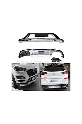 Hyundai Tucson Ön Arka Tampon Koruma Difüzör 2018-2019-2020-2021 N11.21110