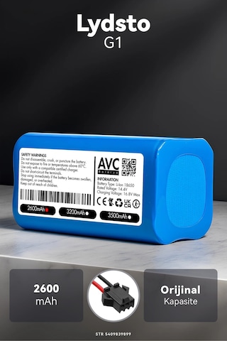 Lydsto G1 2600mah Robot Süpürge Bataryası K.k