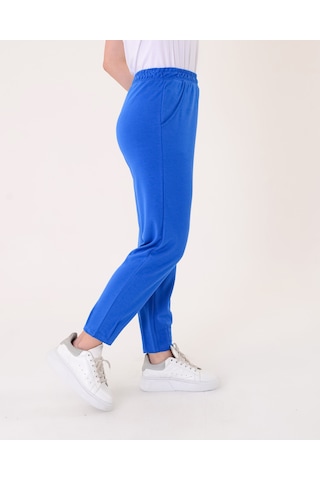Vedi Minimalist Kadın Jogger Pantolon - Rahat & Şık Saks